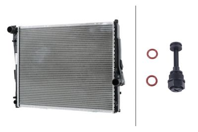 радиатор, охлаждане на двигателя HELLA 8MK 366 303-191