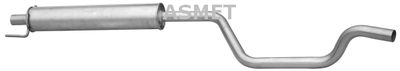 ASMET 05.155 Глушитель выхлопных газов  для OPEL MERIVA A вэн (X03) 1.6 16V (E75)