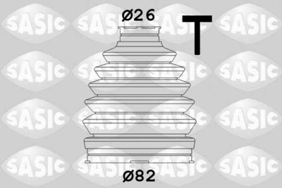 SASIC 1906063 Пыльник шруса  для RENAULT CAPTUR (Рено Каптур)