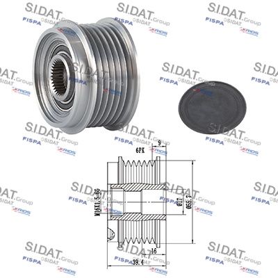 GENERATORFREILAUF FISPA 455049