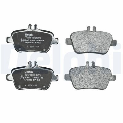 Brake Pad Set, disc brake LP2289