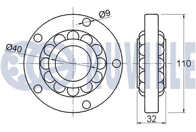 RADLAGERSATZ RUVILLE 220269 1