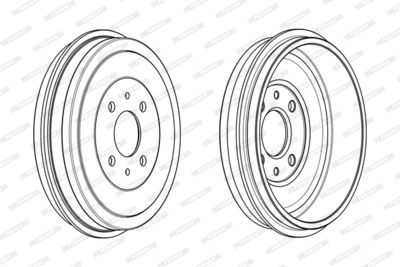 TAMBUR FRANA FERODO FDR329006 3