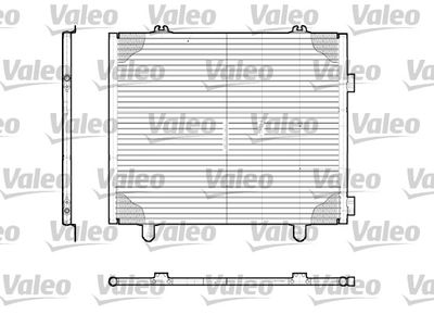 VALEO 817379 Радиатор кондиционера  для RENAULT TRUCKS MASCOTT (Рено тракс Маскотт)