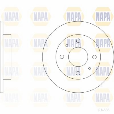 Brake Disc NAPA PBD8666