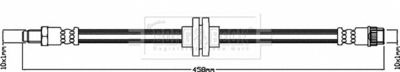 Brake Hose Borg & Beck BBH8240