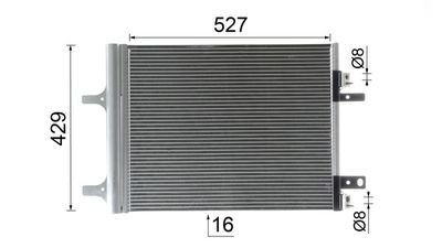 CONDENSATOR CLIMATIZARE MAHLE AC965000P 9