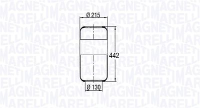 MAGNETI MARELLI Federbalg, Luftfederung