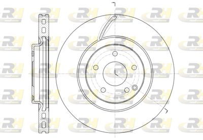 ROADHOUSE 61525.10 Тормозные диски для MERCEDES-BENZ C-CLASS T-Model (S203) C 350 (203.256) ROADHOUSE 61525.10 Тормозные диски для MERCEDES-BENZ C-CLASS T-Model (S203) C 350 (203.256)