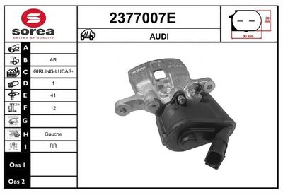 BREMSSATTEL EAI 2377007