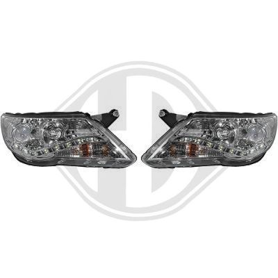 DIEDERICHS 2255585 Основна фара  для VW TIGUAN (Фольксваген_ Тигуан)