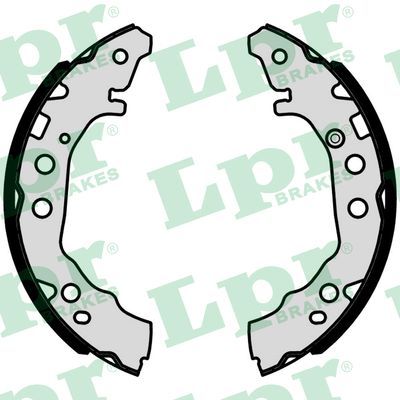 Комплект тормозных колодок LPR 01055 для DAIHATSU CHARADE