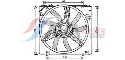 LüFTER MOTORKüHLUNG