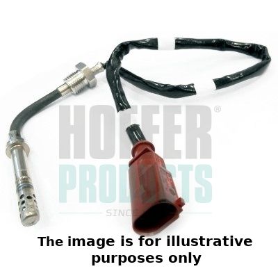 датчик, температура на изгорелите газове HOFFER 7451918E