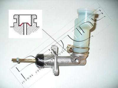 Главный цилиндр, система сцепления RED-LINE 07MI010 для MITSUBISHI ECLIPSE