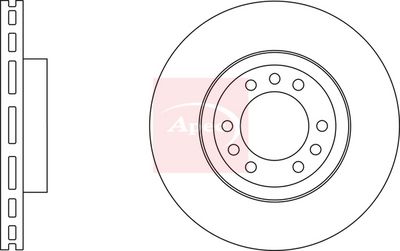 APEC Brake Disc DSK2893