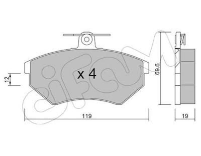 SET PLACUTE FRANA FRANA DISC