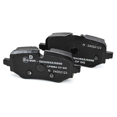 BREMSBELAGSATZ SCHEIBENBREMSE DELPHI LP3884 5