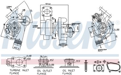 COMPRESOR SISTEM DE SUPRAALIMENTARE NISSENS 93160 5