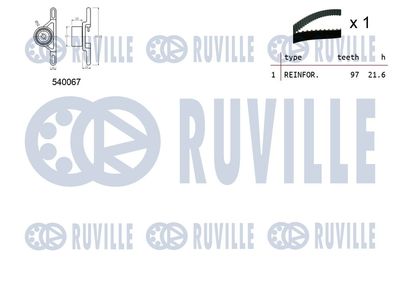 SET CUREA DE DISTRIBUTIE RUVILLE 550086 1