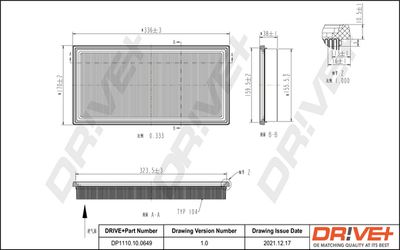 FILTRU AER Dr!ve+ DP1110100649