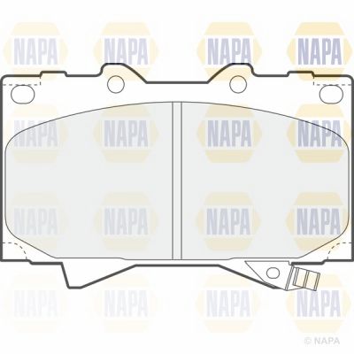 Brake Pad Set NAPA PBP7239