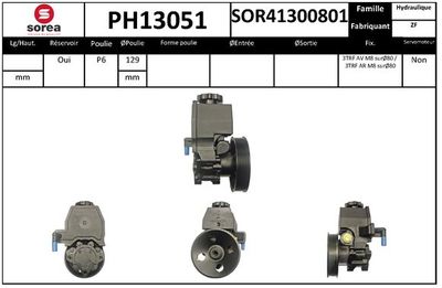 HYDRAULIKPUMPE LENKUNG EAI PH13051