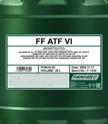 FANFARO - ATF VI 20L