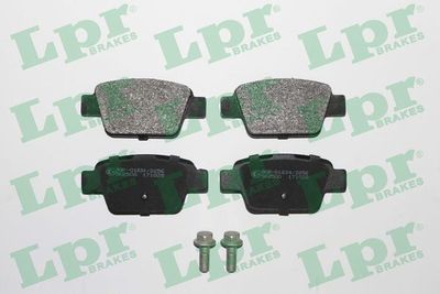 LPR 05P780 Тормозные колодки и сигнализаторы  для FIAT LINEA (Фиат Линеа)