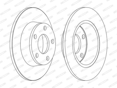 Brake Disc DDF1190C