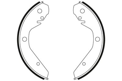 BREMSBACKENSATZ TRW GS8026 1