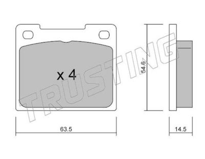 SET PLACUTE FRANA FRANA DISC TRUSTING 0220