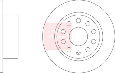APEC Brake Disc DSK3495