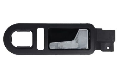 Door handle Voor Links (binnen, chroom/zwart) past: VW NEW BEETLE 9C 01.98-10.10