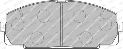 Brake Pad Set, disc brake FVR1884