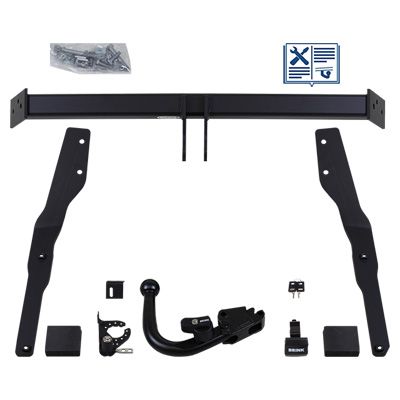 Zestaw zaczepu przyczepy RAMEDER 104007