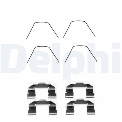 Accessory Kit, disc brake pad LX0421