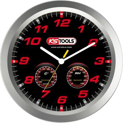 KS TOOLS Sieninis laikrodis