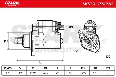 стартер STARK SKSTR-0330382