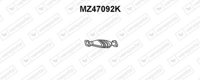 Катализатор VENEPORTE MZ47092K для MAZDA XEDOS