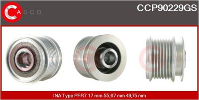 FULIE ALTERNATOR CASCO CCP90229GS