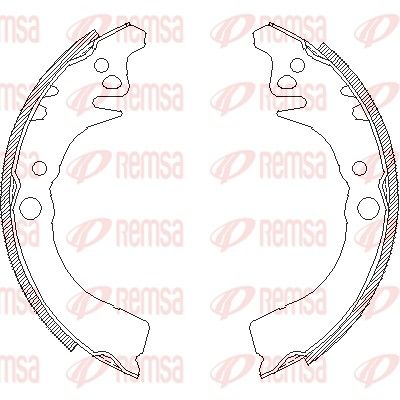 Brake Shoe 4102.00