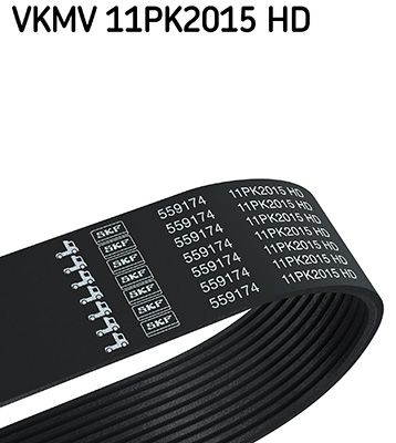 SKF V formos rumbuoti diržai