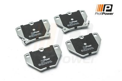 stabdžių trinkelių rinkinys, diskinis stabdys 1B2070 ProfiPower