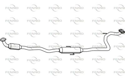 Katalizator FENNO 174100J050