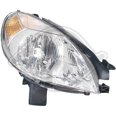 DIEDERICHS 4071682 Основная фара  для CITROËN XSARA (Ситроен Xсара)