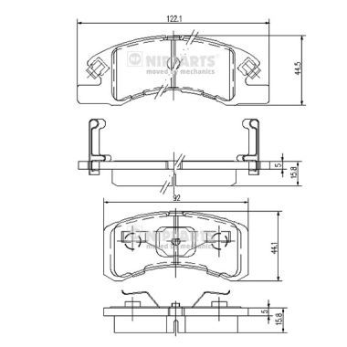 SET PLACUTE FRANA FRANA DISC