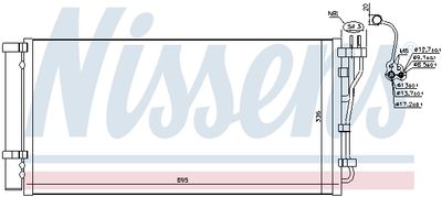 CONDENSATOR CLIMATIZARE NISSENS 941132 4