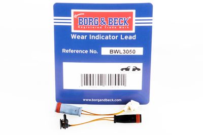 предупредителен контактен сензор, износване на накладките BORG & BECK BWL3050