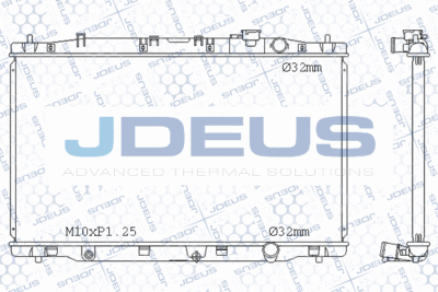 Радиатор, охлаждение двигателя JDEUS M-0130120 для HONDA CR-V